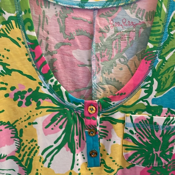 Multi color print dressss - Picture 2 of 5